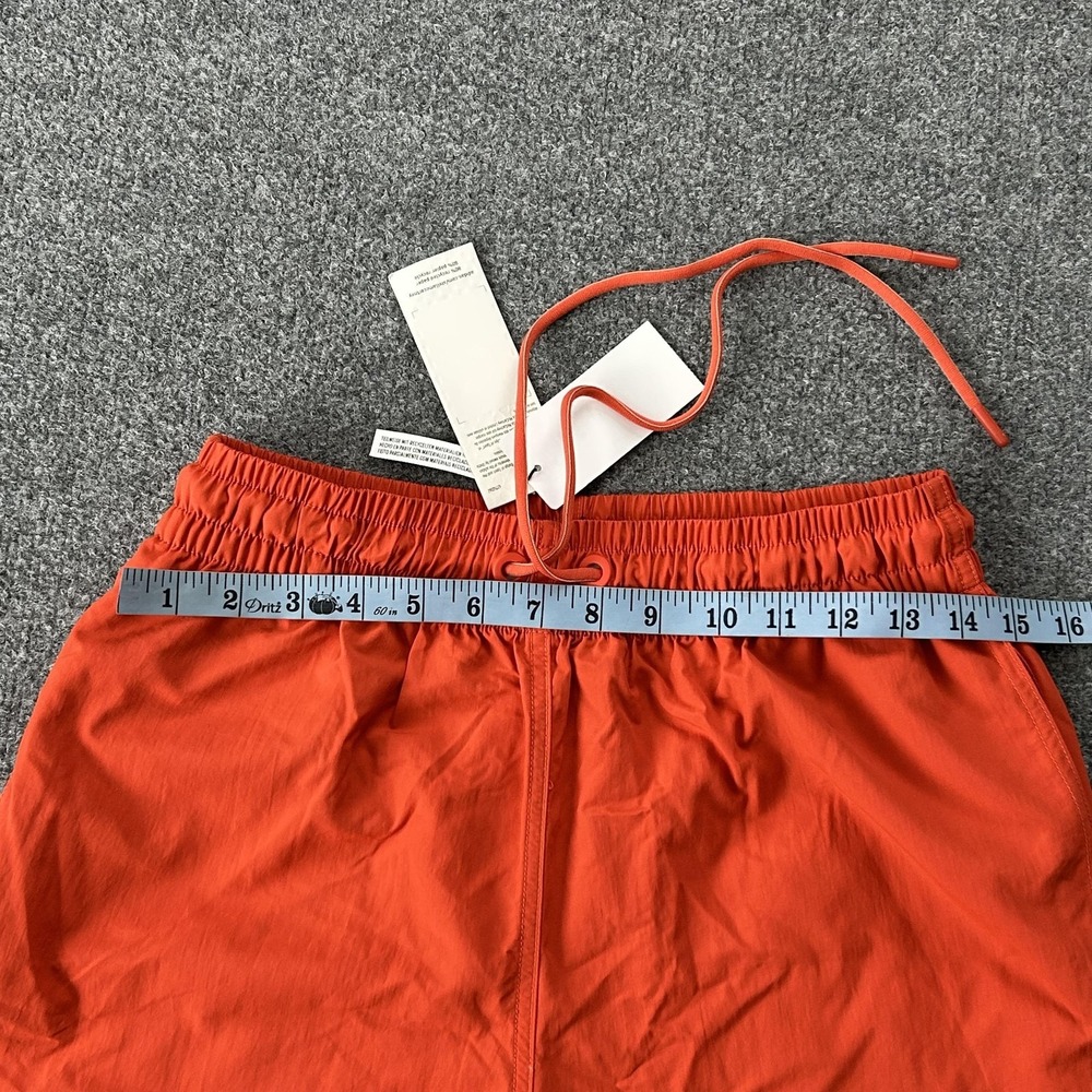Adidas Stella McCartney Pants Womens Small Orange ASMC‎ Woven TP Track Joggers - Picture 7 of 13